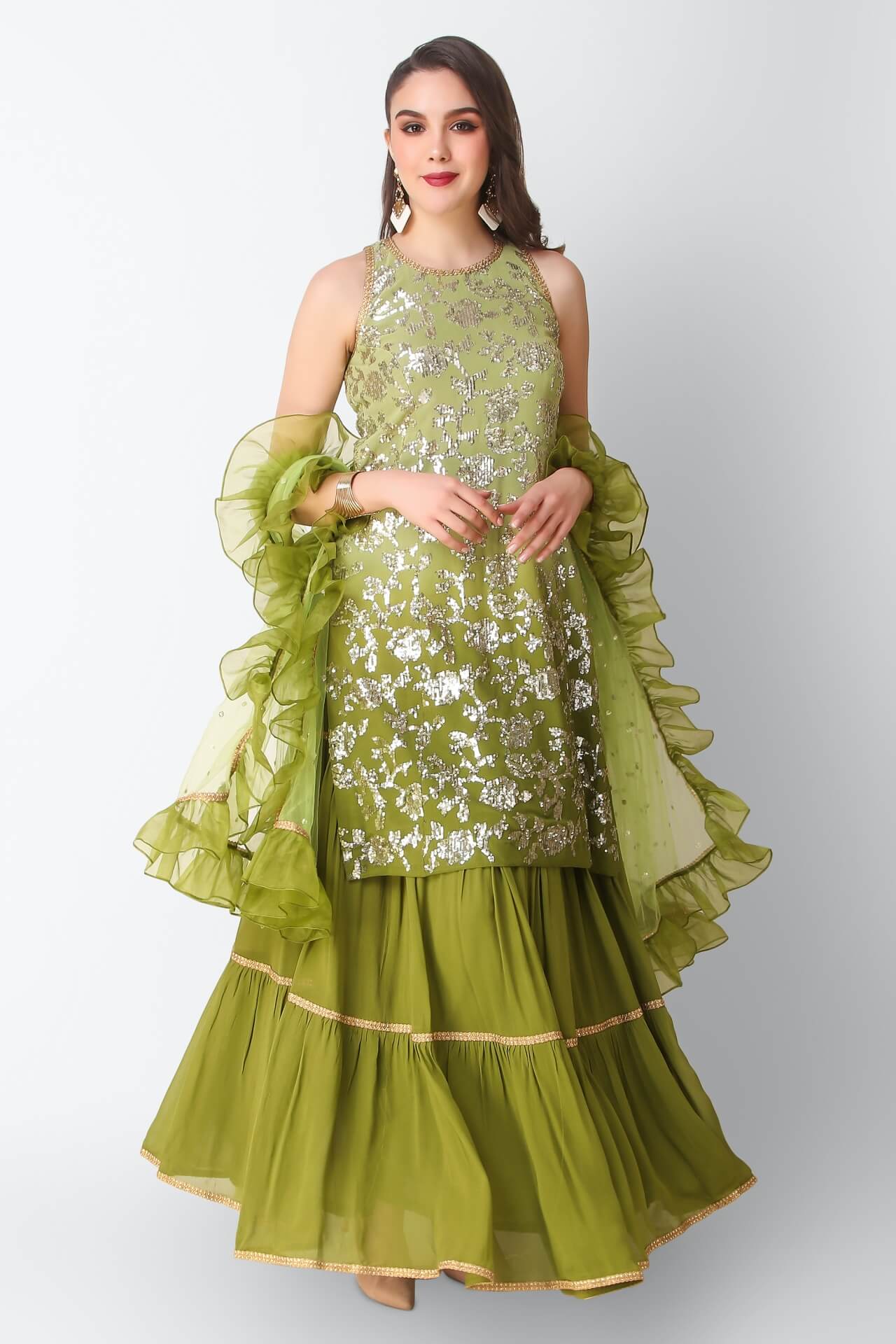 Lehenga with hotsell short kurti designs